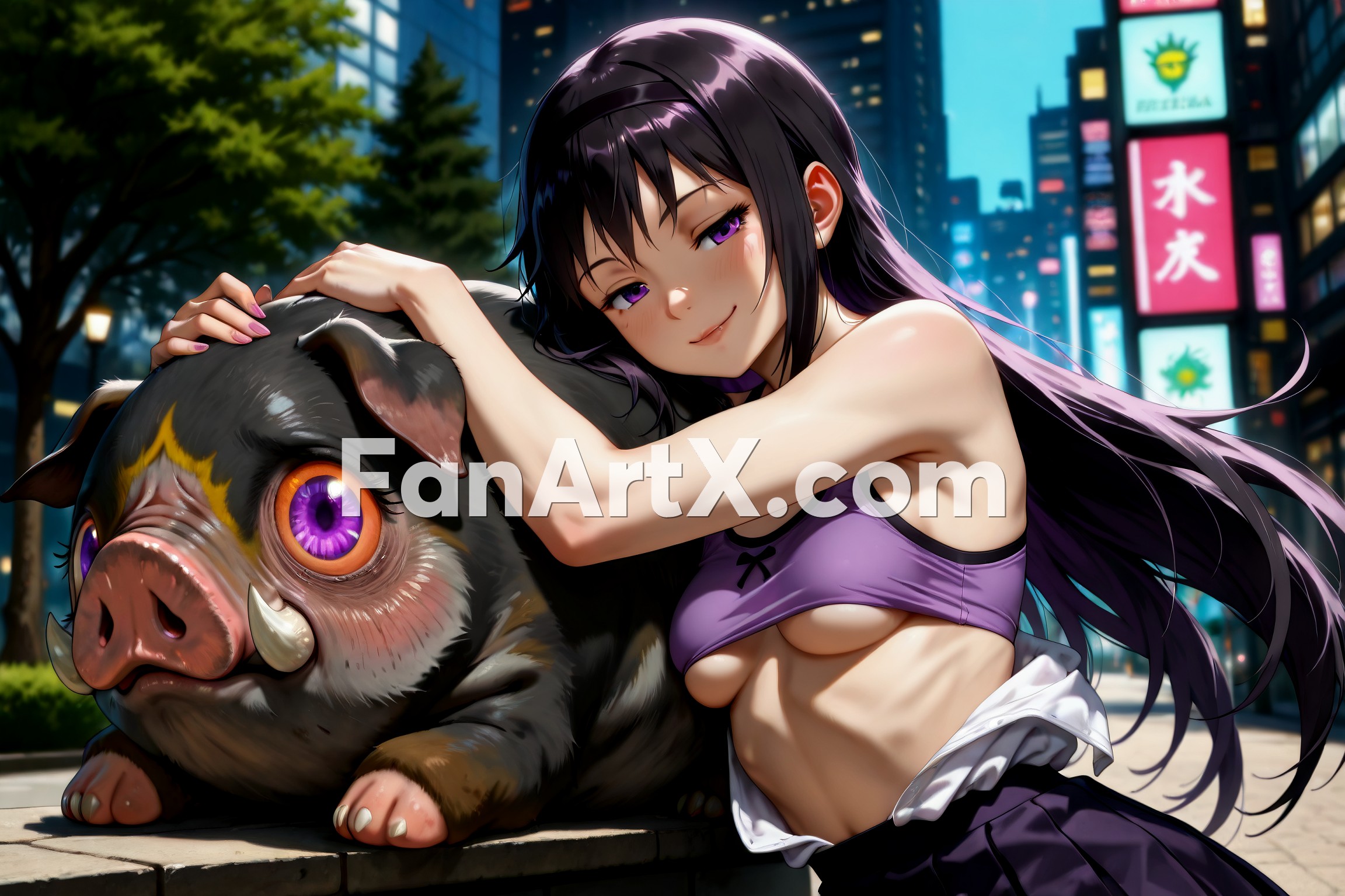 Akemi Homura Puella Magi Madoka Magica Fanart 1786545